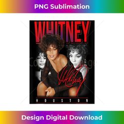 whitney houston retro photo collage 3 - professional sublimation digital download