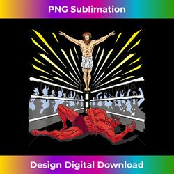 wrestling costume jesus devil comic outfit christian graphic 1 - instant png sublimation download