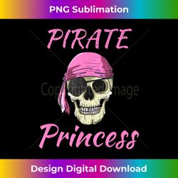pirate princess eye patch pink head scarf graphic print 1 - instant sublimation digital download