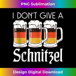 I dont give a Schnitzel Funny German Schnitzel - Sublimation-Optimized PNG File