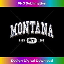 montana retro vintage outdoors mountain graphic design - premium sublimation digital download