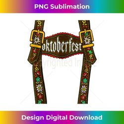 lederhosen suspenders tee oktoberfest bavarian munich beer tank top 1 - decorative sublimation png file