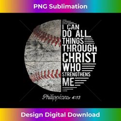 christian baseball men boys philippians religious s - high-quality png sublimation download