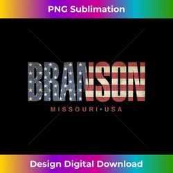 branson missouri vintage american flag design - high-resolution png sublimation file