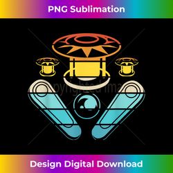 retro pinball - artistic sublimation digital file