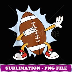 dabbing cartoon football funny american football fan graphic - trendy sublimation digital download