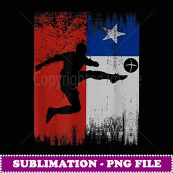 Chile Soccer Chile Football Chileno Futbol - Instant Png Sublimation Download