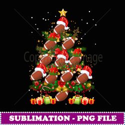 santa reindeer elf football christmas tree xmas gift boy men - exclusive png sublimation download