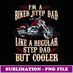 Step Dad Biker Design For Cool Motorcycle Step Dads -