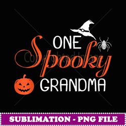 one spooky grandma funny family halloween matching gift -