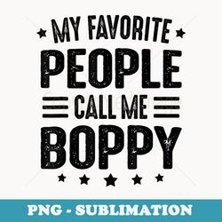 mens boppy ts from grandchildren for grandpa call me boppy - high-resolution png sublimation file