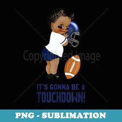 ethnic football touchdown team boy baby shower - exclusive png sublimation download