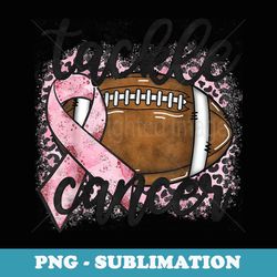 tackle breast cancer football breast cancer awareness pink - instant sublimation digital download