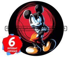 Mickey Mouse Svg, Duffy Duck Svg, Disney T-shirt Art I Mouse Tshirt Art