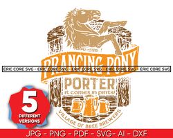The Lord of the Rings Prancing Pony Svg Bundle, Lord of the Rings Vector I Prancing Pony
