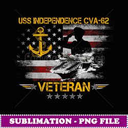 uss independence cv62 aircraft carrier veteran flagvintage - digital sublimation download file