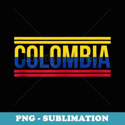 Colombia - Colombian Flag Art Sport Soccer Football