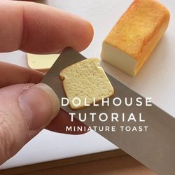 TUTORIAL - miniature toast for sandwiches