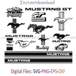 Mustang Logo SVG, Ford Mustang Logo PNG, Mustang Silhouette SVG, Mustang Logo Transparent, team logo, logo team svg png