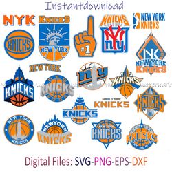 New York Knicks Logo SVG, NY Knicks PNG, Logo Knicks, NYK Logo, New York Knicks Logo, cricut file, Instantdownload, png