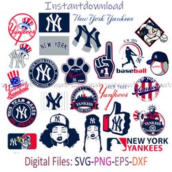 New York Yankees Logo SVG, NY Yankees Symbol, NY Yankees Logo Transparent, Instantdownload, for shirt, logo svg