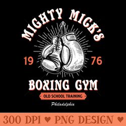 mighty micks boxing gym - png download store