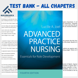 Test Bank for Advanced Practice Nursing : Essentials for Role Development 4th Edition | All chapters