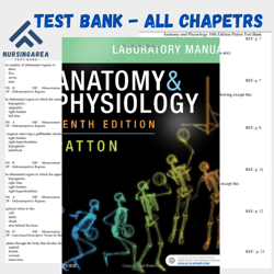 Test bank Anatomy and Physiology, 10th edition Patton| All Chapters