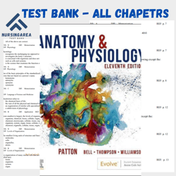 Test bank Anatomy and Physiology, 11th edition Patton | All Chapters