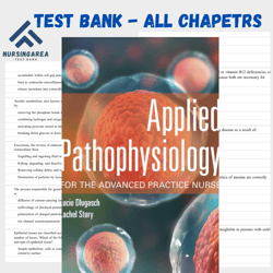 Test bank for Applied Pathophysiology for the Advanced Practice Nurse 1st Edition by Lucie Dlugasch | All Chapters