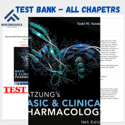 Test bank For Basic and Clinical Pharmacology 15th Edition | All Chapters