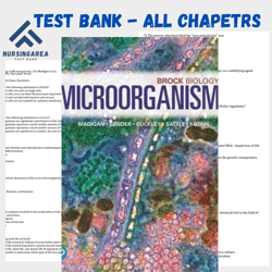 Test bank for Brock Biology of Microorganisms Madigan 16th edition | All Chapters