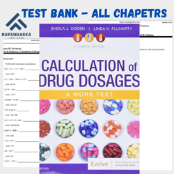 Test bank Calculation of Drug Dosages A Work Text 11th Edition | All Chapters