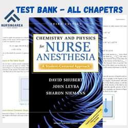 Test bank for Chemistry and Physics for Nurse Anesthesia 3rd Edition | All Chapters