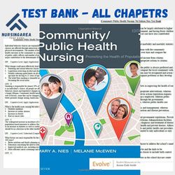 Test bank for Community Public Health Nursing 7th Edition | All Chapters