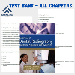 Test Bank for Essentials of Dental Radiography 9th Edition | All Chapters