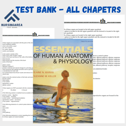 Test Bank for Essentials of Human Anatomy & Physiology 12th Edition | All Chapters