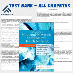 Test Bank for Foundations Of Maternal-newborn And Womens Health Nursing 8th Edition | All Chapters