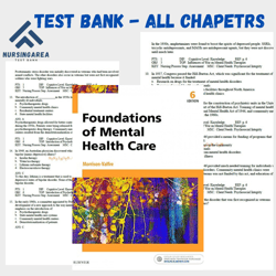 Test Bank for Foundations of Mental Health Care 6th Edition by Michelle Morrison| All Chapters
