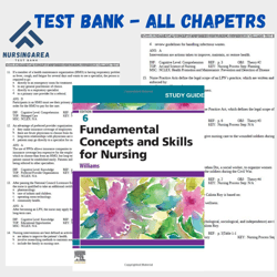 Test Bank forFundamental Concepts and Skills for Nursing 6th Edition Williams | All Chapters