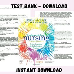 Test Bank for Fundamentals of Nursing Active Learning for Collaborative Practice 3rd Edition Barbara | All Chapters