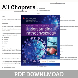 Test Bank for Huether and McCances Understanding Pathophysiology 2nd CANADIAN Edition | All Chapters