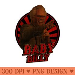 retro vintage baby billy - png download collection