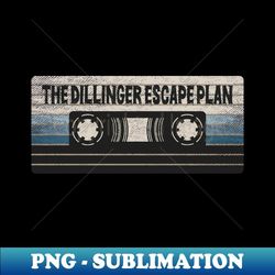 the dillinger escape plan mix tape - stylish sublimation digital download