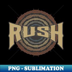 rush barbed wire - png transparent sublimation design