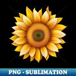 sunflower graphic art print - exclusive sublimation digital file