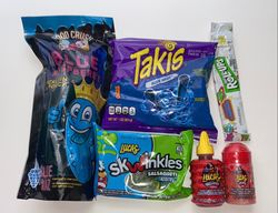Blue Raspberry Pickle Kit | Snack kit | Teen and kids | Gift set | Date night snacks