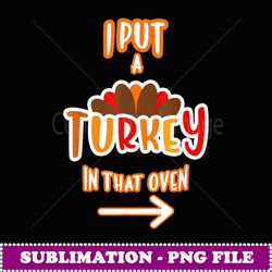 mens funny turkey dad thanksgiving pregnancy announcement - special edition sublimation png file