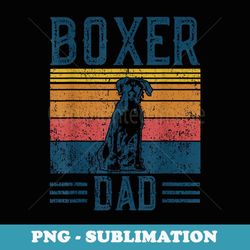 dog boxer dad - vintage boxer dad