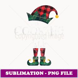 the cooking elf matching family group gift funny christmas - elegant sublimation png download